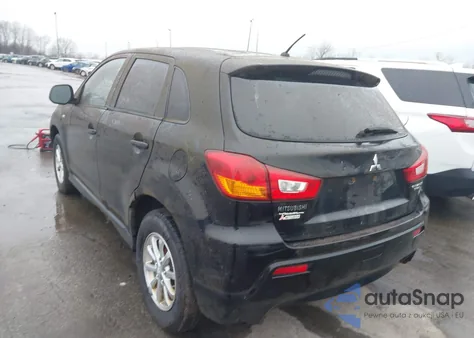 2012 Mitsubishi Outlander Sport Es from USA, damaged, VIN JA4AP3AU3CZ007893